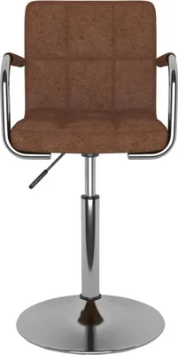 Produktbild von vidaXL Esszimmerstuhl Braun Stoff