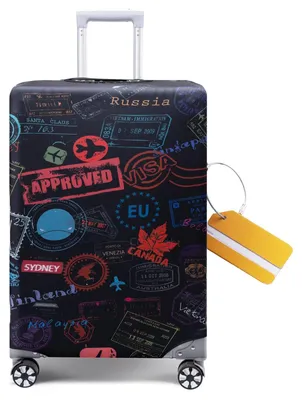 Image de Solidchoice - Housse de protection élastique pour valises de voyage