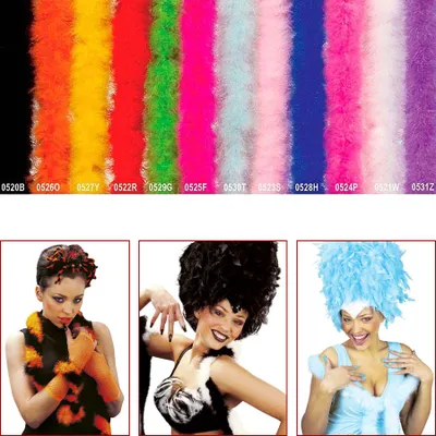Produktbild von "DEKORATIVE MARABOU" grün - 2 m