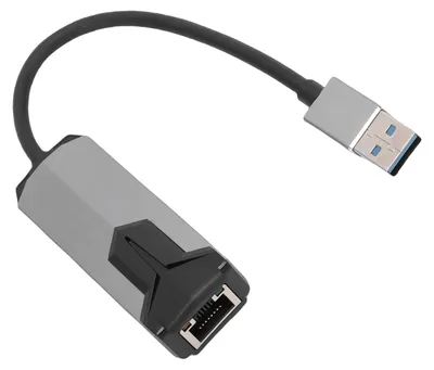 Obrázok produktu pre Káblový sieťový adaptér 2,5G, prevodník USB A 3.0 na RJ45 s rýchlosťou 2500 Mbps pre notebooky a stolné počítače