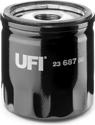 Produktbild von Ölfilter UFI 23.687.00 Anschraubfilter für FORD Mondeo V Kombi (CF) Focus Mk4 Turnier (HP) Kuga Mk3 S-Max (CJ) Galaxy (CK)