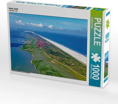 Produktbild von Calvendo Insel Juist 1000 Teile Puzzle quer 640x480mm, Kuttig Siegfried; 7394230