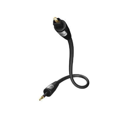 Obrázek produktu pro Inakustik 003121071, 3.5mm, Samec, Toslink, Samec, 0,75 m, Černá