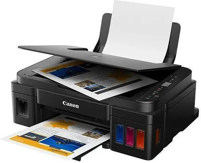 Produktbild von Canon PIXMA G2410, Tintenstrahl, Farbdruck, 4800 x 1200 DPI, Farbkopieren, A4, Schwarz