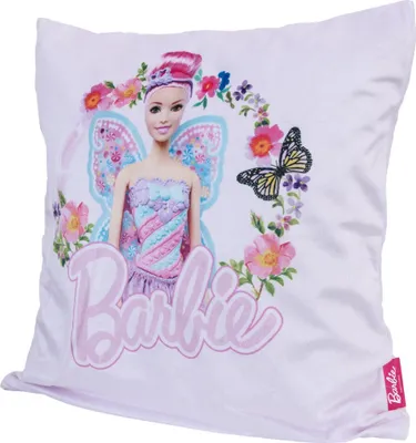 Produktbild von Barbie - Prinzessin - Kissen, Samtgefühl TA13079 (40 cm x 40 cm) (Bunt)