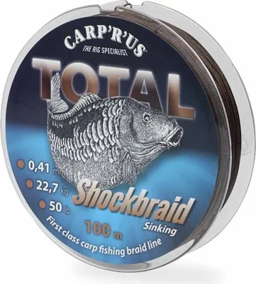 Immagine prodotto di Treccia per carpe Total Shockbraid 100m CRU300207