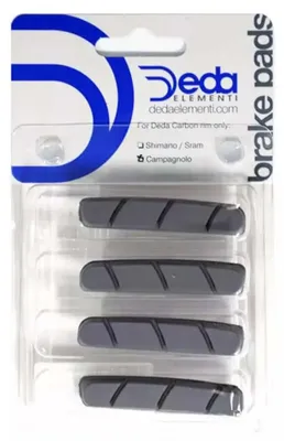 Produktbild von Deda Campagnolo Felgenbremsbeläge 4 Einheiten Silber Silber One Size