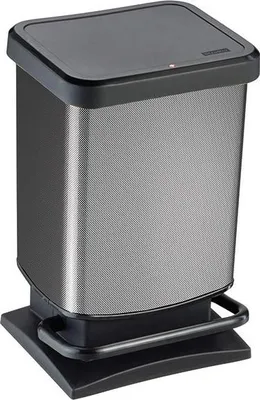 Produktbild von Mülleimer 20 Liter Dekor Carbon Paso Ref 7540008 - Sundis