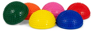 Produktbild von TheraPIE Balance Igel Gymnastik Igelball | Durchmesser ca. 16 cm | 6er Set mit Pumpe