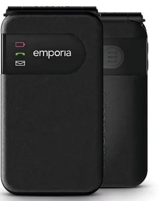 Produktbild von Emporia SIMPLICITYglam.4G, Klapphandy, Single SIM, 7,11 cm (2.8"), Bluetooth, 1300 mAh, Schwarz