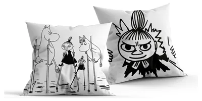 Zdjęcie produktu dla Poduszka dekoracyjna Moomin - 40 x 40 cm