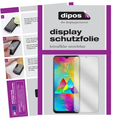 Produktbild von 2x Schutzfolie für Samsung Galaxy M20 klar Displayschutzfolie Display Schutz