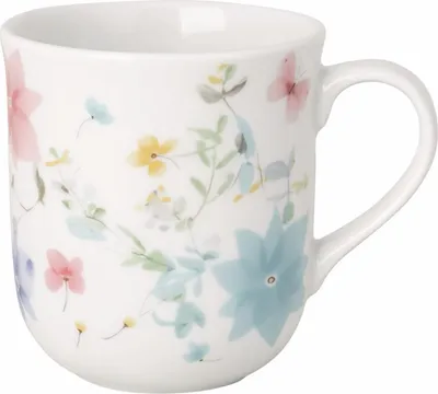 Produktbild von Hutschenreuther Henkelbecher Frühlingsgrüsse Blumenranke