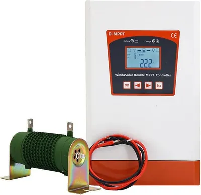 Produktbild von Wind-Solar Hybrid MPPT Laderegler - LS-8000 - 8000W - 10–60A - Für Blei/GEL/AGM/Lithium - LED-Display - Mehrfachschutz - 24/48V Autoerkennung