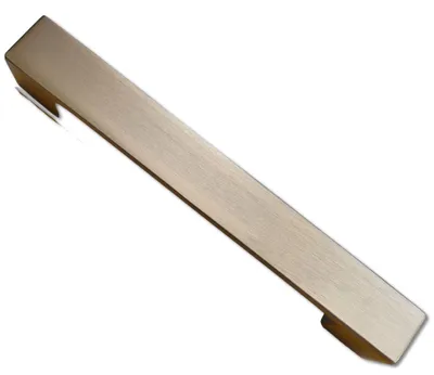 Zdjęcie produktu dla Uchwyt do mebli BA, 160 mm, uchwyt do kuchni, wygląd stali nierdzewnej, matowy, uchwyt do szafki, prostokątny