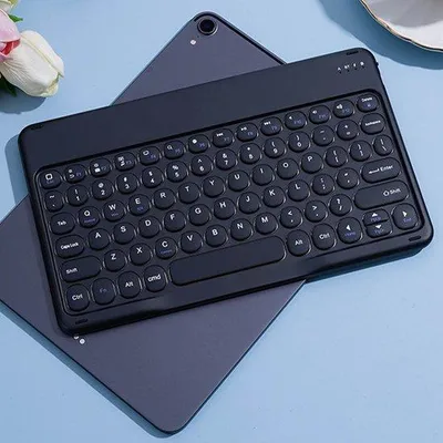 Produktbild von Portable Retro Toetsenbrett - schwarz