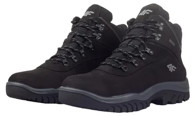 Productafbeelding van 4F - Wandelschoenen voor heren "H4Z20", leer, model PP1724 (maat 44,5 EU) (zwart)