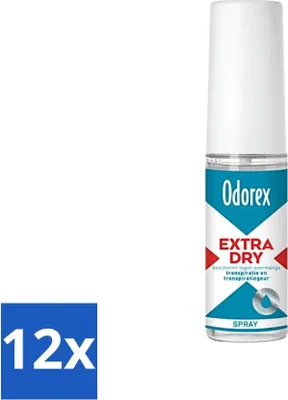 Obrázek produktu pro Odorex Extra suchý sprej s pumpičkou 30 ml - hodnotné balení - 12 kusů