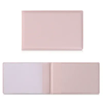 Produktbild von kwmobile 3in1 Kartenetui aus Kunstleder - 10 x 6,5cm - Mini Kreditkarten Wallet - Etui für Karten im Scheckkartenformat - Rosegold