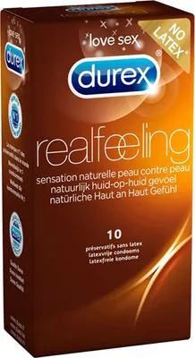 Produktbild von Durex Nude No Latex - 10 Stück