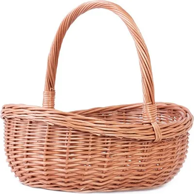 Produktbild von Einkaufskorb aus Weide Bügelkorb 43x36 H17/35 cm