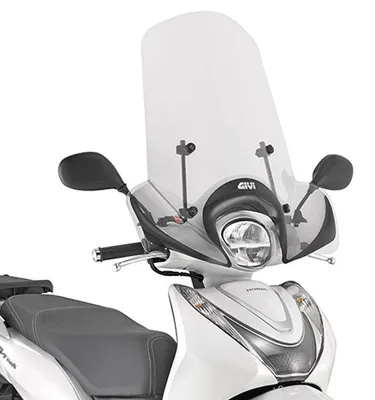 Produktbild von Givi Honda Sh Mode 125 21 Windschutzscheibe Silber  Silber One Size