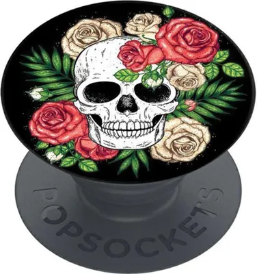 Produktbild von PopSockets Bitter Roses, Handy/Smartphone, Passive Halterung, Hand, Schwarz, Mehrfarbig