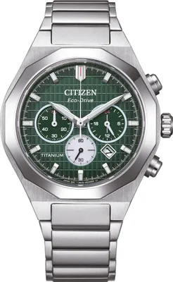 Zdjęcie produktu dla Zegarek męski Citizen model: CA4691-59X z ciemnozieloną tarczą