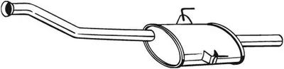 Zdjęcie produktu dla Środek tłumika wydechowego Bosal, model 200-801