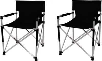 Produktbild von 2x Camp4 Toscana Luxus Campingstuhl Klappstuhl , Alugestell , inkl Packtasche