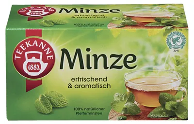 Obrázek produktu pro TEEKANNE 6160 Teekanne Minze 20 Beutel