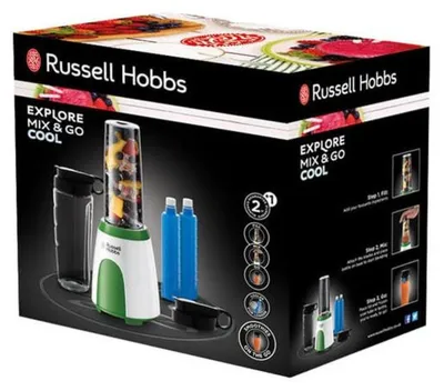Produktbild von Smoothie-Maker Russell Hobbs Explore Mix & Go Cool, 300 W, 0,6 l