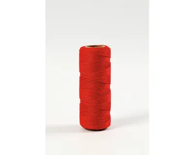 Produktbild von Bambuskordel rot 1 mm 65 m
