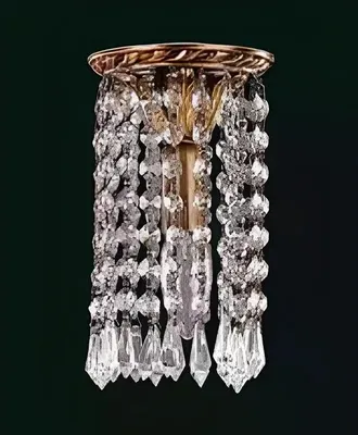 Image de Plafonnier Lustre or Lampe de plafond Lustre cristal Lampe
