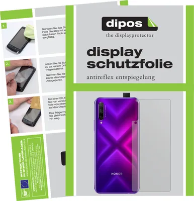 Produktbild von 5x Schutzfolie für Huawei Y9s Rückseite Display Folie matt Displayschutzfolie