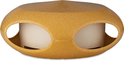 Immagine prodotto di Koziol, casetta per mangime per uccelli "pi:p", distributore di mangime per uccelli, materiale composito plastica-legno, finitura "Nature Wood", codice prodotto: 7018702