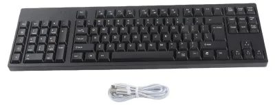 Obrázek produktu pro Klávesnice pro leváky, 109 kláves, typ C, ergonomické uspořádání, plug-and-play, určená pro kancelářské použití, pro účetní a designéry, rozložení kláves US-anglické