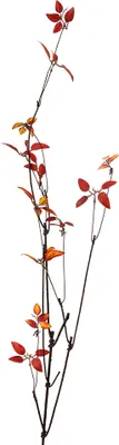 Produktbild von Clayre & Eef Kunstpflanze 116 cm Rot Kunststoff