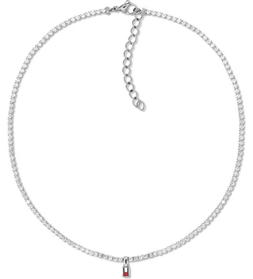 Immagine prodotto di Collana in acciaio "tennis" con cristalli, modello 2781094