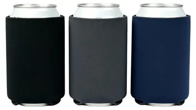 3er-Set Bierdosenkühler aus Schaumstoff, 310 ml, 10 x 13,5 cm