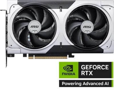 Obrázek produktu pro MSI GeForce RTX 5060 TI 8G VENTUS 2X OC PLUS, GeForce RTX 5060 Ti, 8 GB, GDDR7, 128 bit, 7680 x 4320 px, PCI Express x16 5.0