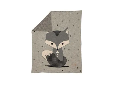 Produktbild von Strickdecke 80x100 cm Fuchs / Albero Mio