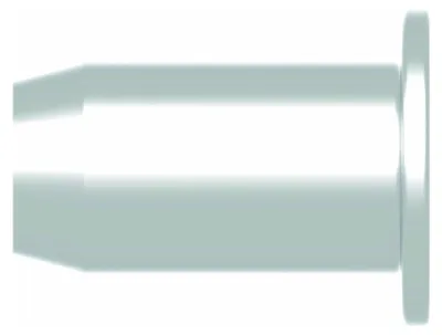 Imagen del producto de Tuerca ciega de remache, aluminio, cabeza plana, M4x6x11mm, marca GESIPA