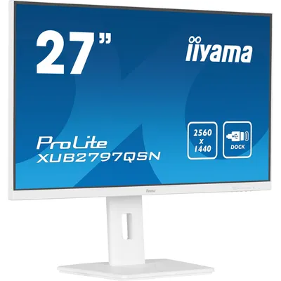 Produktbild von IIYAMA iiyama G-MASTER 27'' QHD IPS-Technologie-Panel mit USB-C-Dock und RJ45 (LAN)
