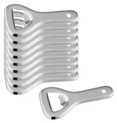 Imagen del producto de METRO PROFESSIONAL, abrelatas, 8 x 4 cm, acero inoxidable 18/0, paquete de 10 unidades