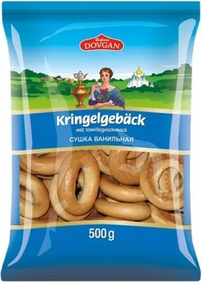 Produktbild von DOVGAN Kringelgebäck mit Vanillegeschmack (500g)