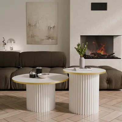 Zdjęcie produktu dla Stolik Kawowy LUNAR 2w1 do salonu nowoczesny