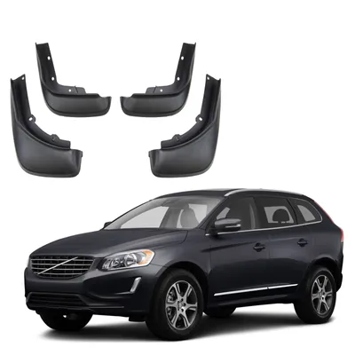 Produktbild von J&J AUTOMOTIVE | Schmutzfänger 4er Set vorne + hinten für Volvo XC60 2014-2017