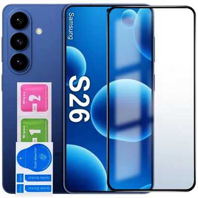 Obrázek produktu pro Tvrzené sklo pro Samsung S26 – ochranné sklo pro celou obrazovku, 5D