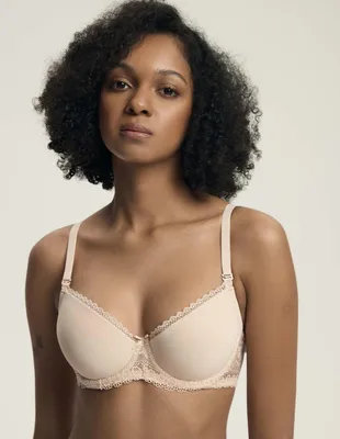 Produktbild von Push-Up-BH Julietta von Henderson beige mit perfektem Halt und Auftrieb 70A